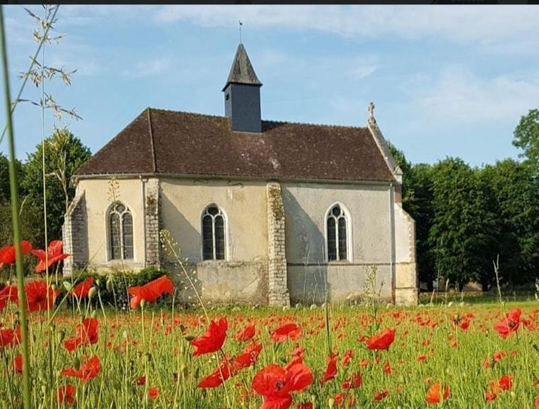 Le Refuge De Valprofonde Villa Villeneuve-sur-Yonne Bagian luar foto